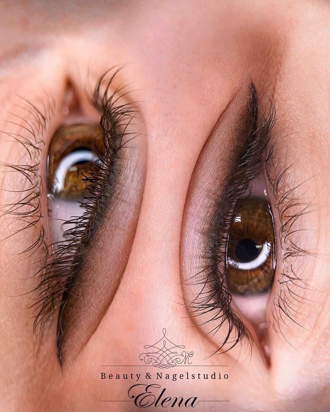 Permanent Make-up Eyeliner mit Schattierung